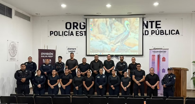 Policías Estatales fortalecen conocimientos para atender reportes por violencia familiar y de género