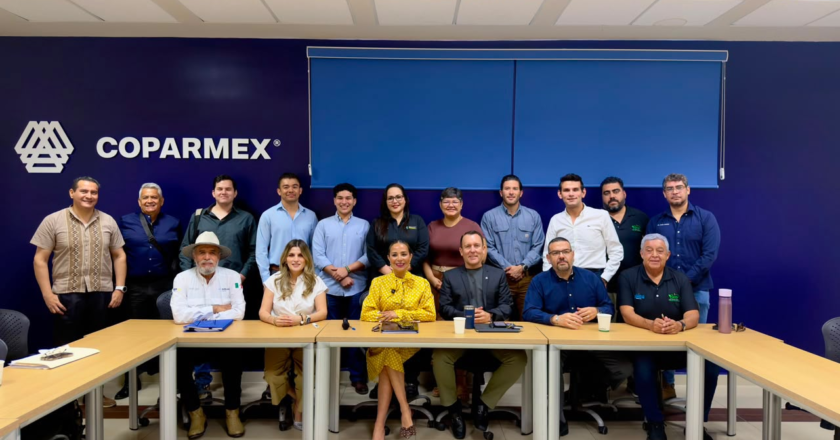 Destaca Flor Ayala ante socios de COPARMEX inversión histórica y reto del agua para Hermosillo
