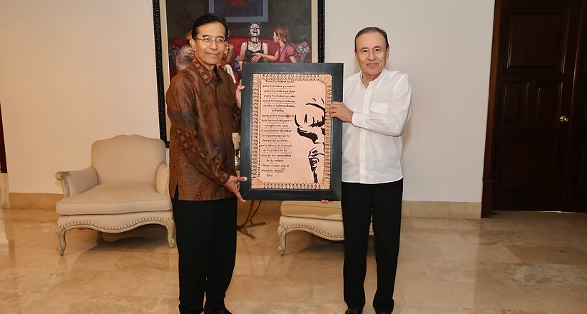 Gobernador Durazo atrae oportunidad de inversión para Sonora con visita de Embajada de Indonesia