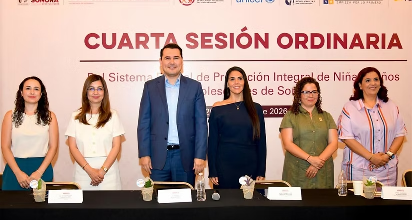Gobierno de Sonora fortalece la agenda de derechos de la niñez durante la cuarta sesión ordinaria de Sipinna
