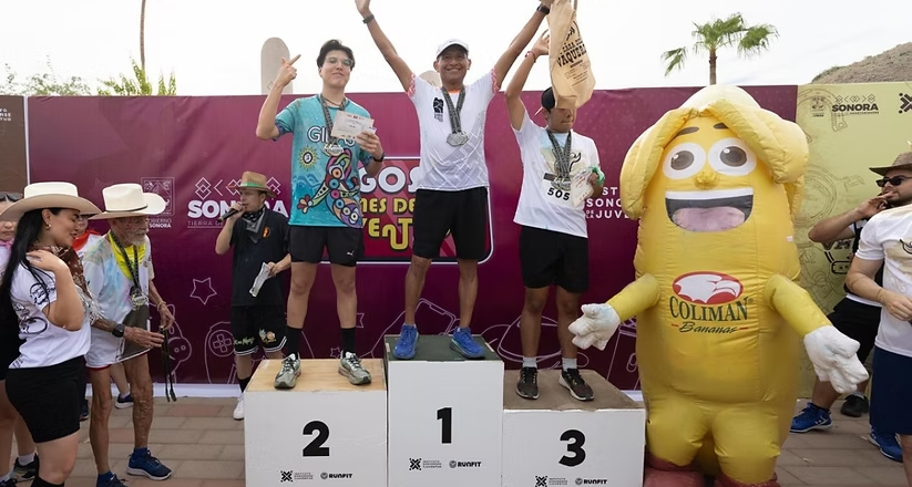 Más de 3 mil 500 personas participan en la quinta Carrera Vaquera del Gobierno de Sonora