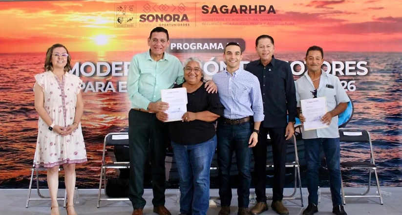 Gobierno de Sonora fortalece las condiciones de trabajo del sector pesquero