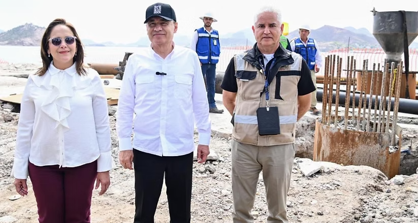 Puerto de Guaymas potencia su capacidad logística con llegada de grúas especializadas: Gobernador Durazo