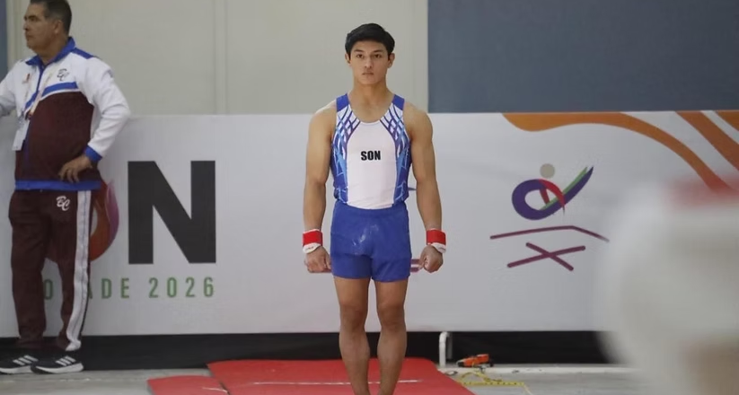 Gimnasta sonorense Saúl Valenzuela apela a dedicación y constancia para llegar a JOJ