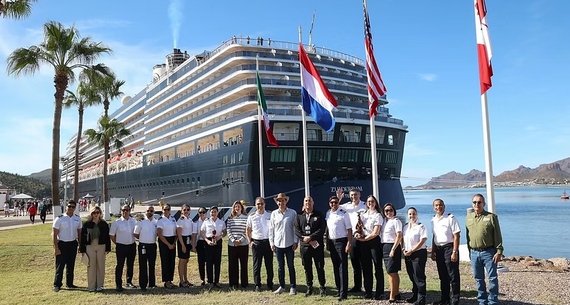 Con impulso de Durazo, crece el turismo de cruceros en Sonora; anuncia arribo de 24 embarcaciones entre 2026-2029