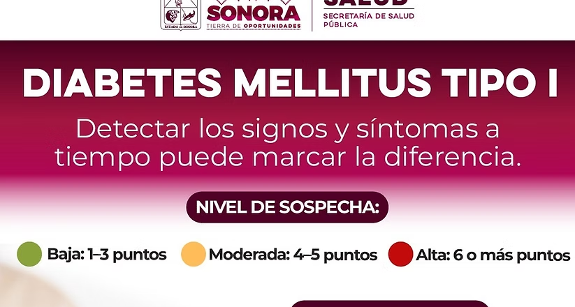 Impulsa Salud Sonora atención integral para menores con diabetes tipo 1