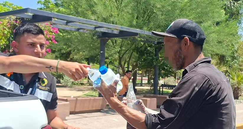 Activa Gobierno de Hermosillo Operativo de Hidratación por altas temperaturas