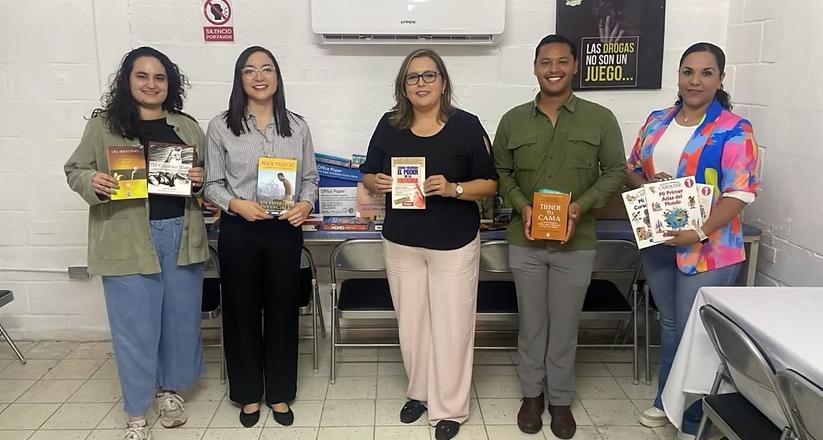 ITAMA recibe donación de 300 libros del Consulado de Estados Unidos en Hermosillo
