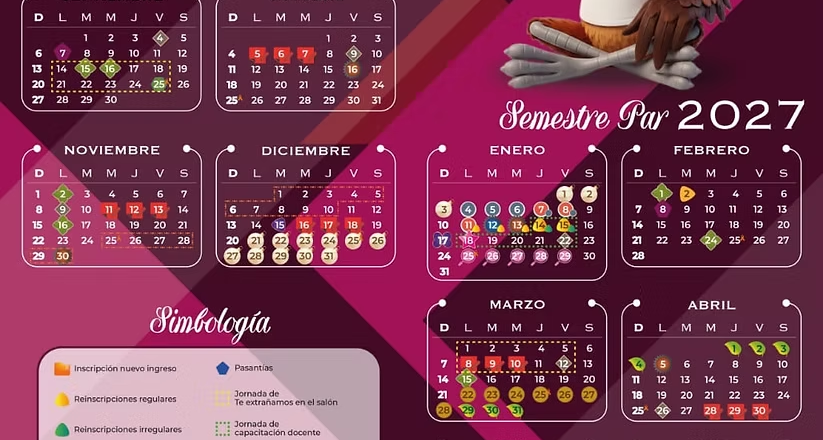 Cobach Sonora comparte calendario escolar 2026-2027 para su comunidad educativa