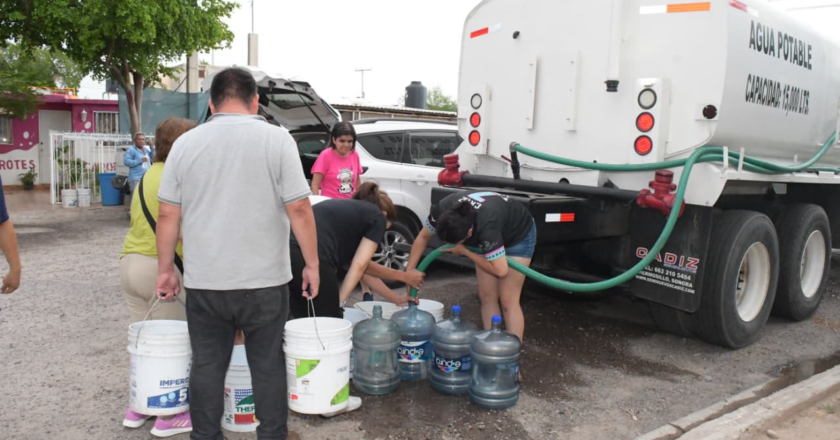 Agua de Hermosillo continúa este martes con programa emergente con brigada especial de pipas