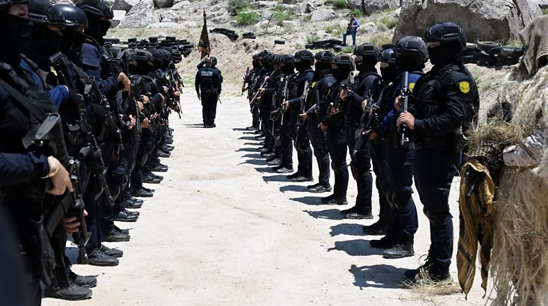 Fortalece SSPC Sonora profesionalización de Fuerzas Especiales con demostración operativa y ceremonia académica
