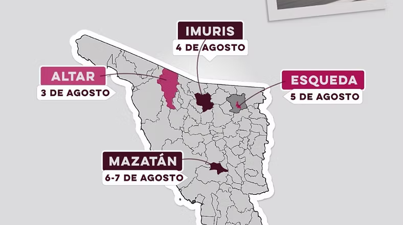 Gobierno de Sonora acerca servicios fiscales a cuatro municipios con Agencia Fiscal Móvil