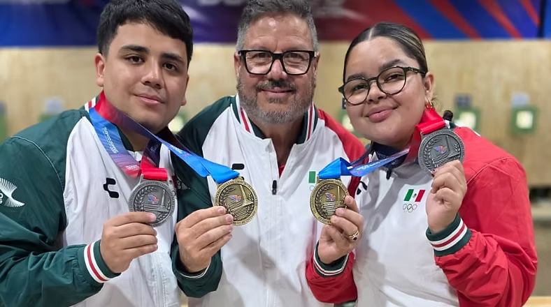 Pistoleros sonorenses demuestran precisión con una cosecha de cuatro medallas en los JCC