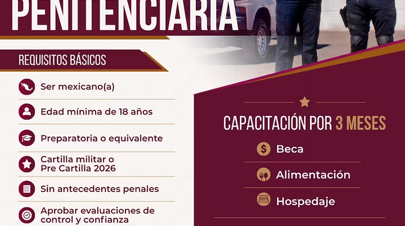 Invita USP a formar parte de la primera generación de la Nueva Policía Estatal Penitenciaria