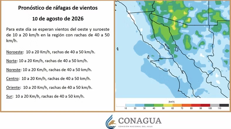 Informa Protección Civil que persistirán las tormentas vespertinas y nocturnas, así como las altas temperaturas