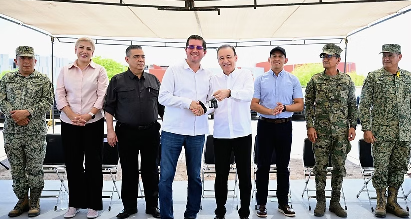 Gobernador Durazo fortalece instituciones de seguridad con entrega de 73 nuevas unidades