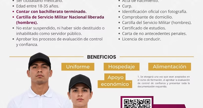 Lanza USP convocatoria 2027 para la formación de policías de proximidad