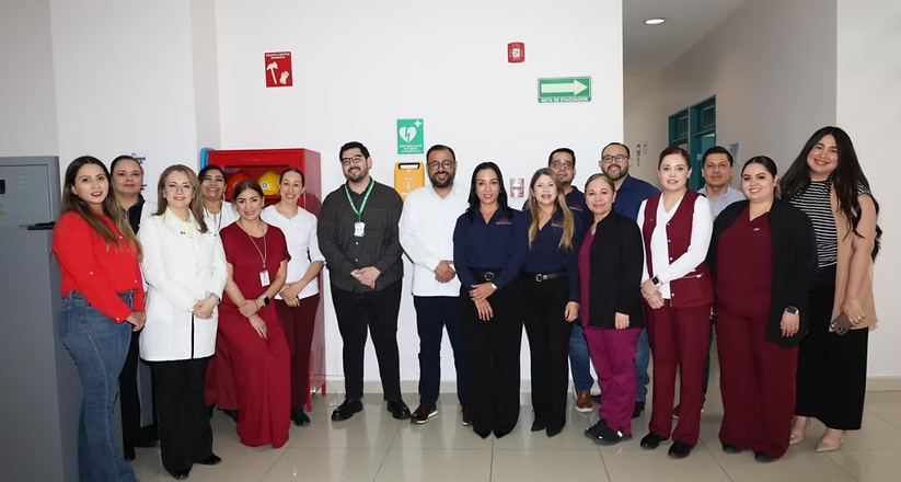 Avanza Gobierno de Sonora en la creación de espacios cardioprotegidos en Isssteson