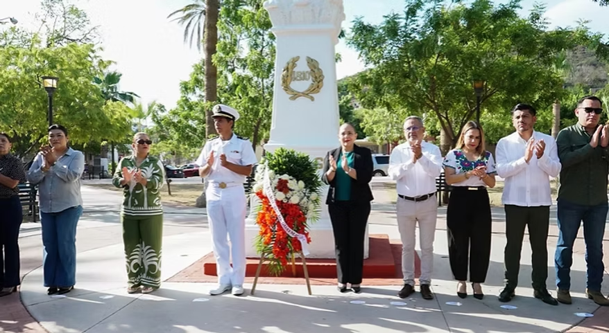 Rinde homenaje Ayuntamiento de Guaymas a Miguel Hidalgo y Costilla