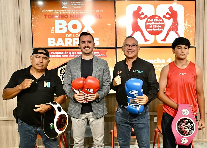 Convocan a inscribirse al Torneo Municipal de Box de los Barrios en Hermosillo