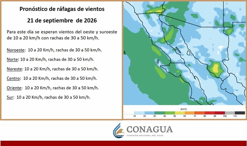 Prevé CEPC lluvias monzónicas y altas temperaturas en Sonora