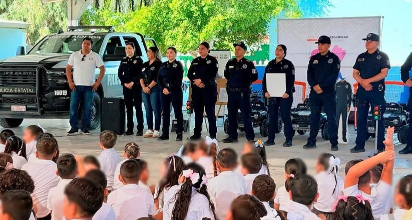 Niñas y niños de Puerto Peñasco se comprometen a ser Promotores por La Paz