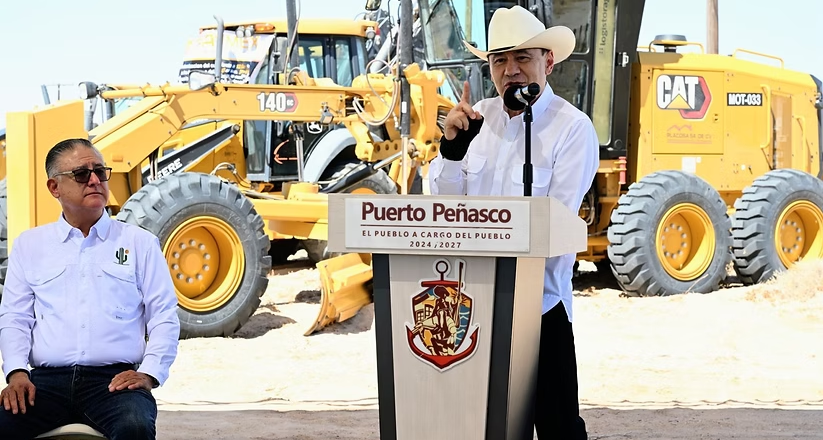 Gobernador Durazo y Presidenta Sheinbaum arrancan modernización de carretera Sonoyta-Peñasco con inversión de mil 800 millones
