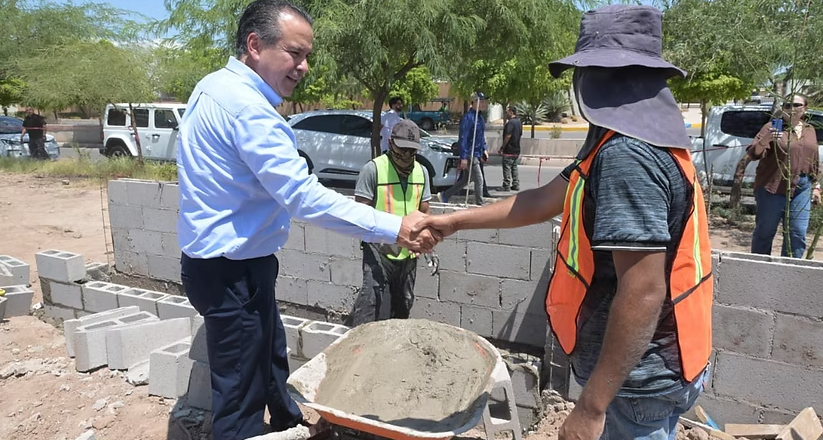 Supervisa Toño Astiazarán avance del 45% del parque para niñas y niños con autismo