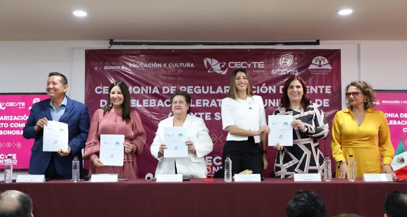 Impulsa Gobierno de Sonora regularización docente en Telebachilleratos Comunitarios de Cecyte