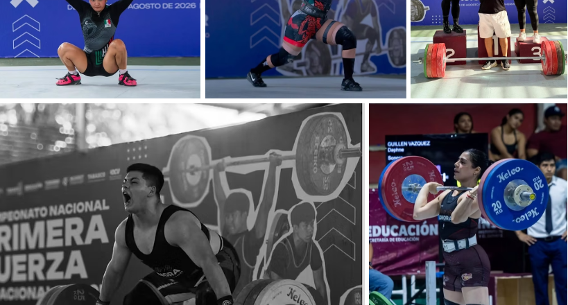 Pesistas sonorenses conquistan 19 metales en el Campeonato Nacional de Primera Fuerza