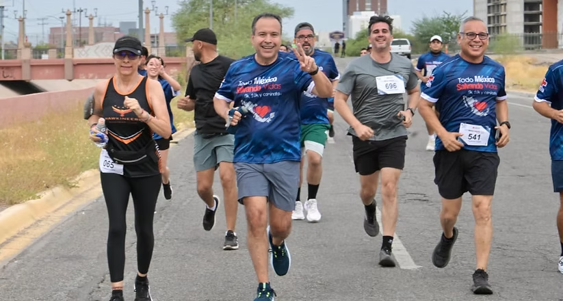 Reconoce Toño Astiazarán labor de Cruz Roja durante carrera “Todo México Salvando Vidas”
